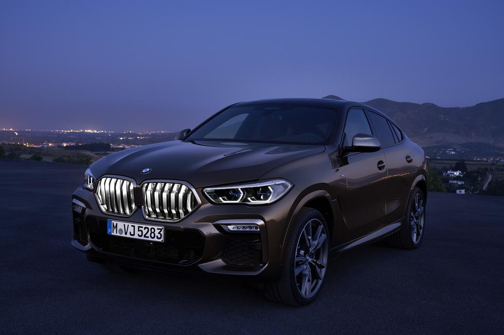 Ima svijetleću prednju masku: Predstavljen novi BMW X6